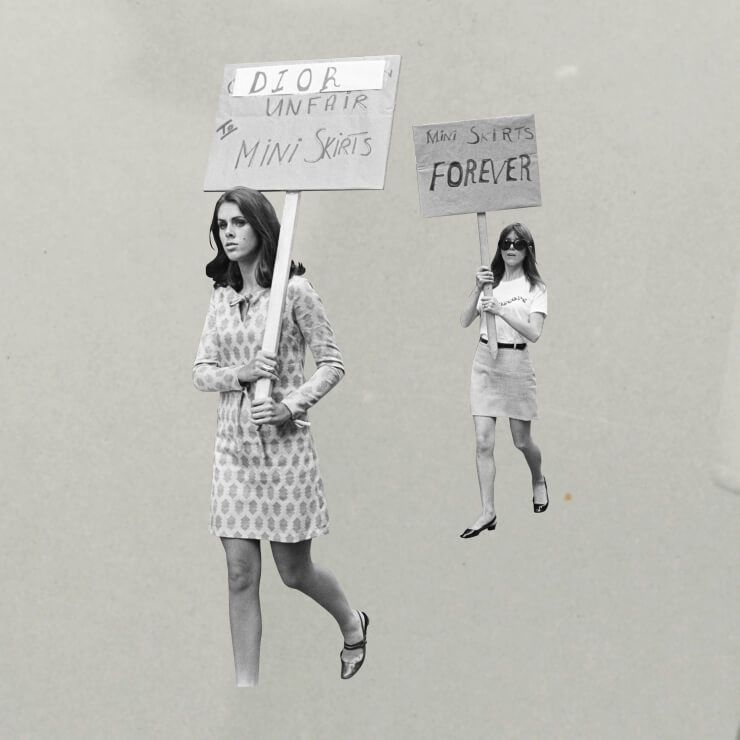 1966 Miniskirt advocates