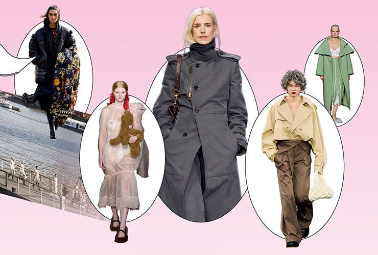 (왼쪽부터) PREEN. SIMONE ROCHA. BURBETTY. J W ANDERSON. ERDEM