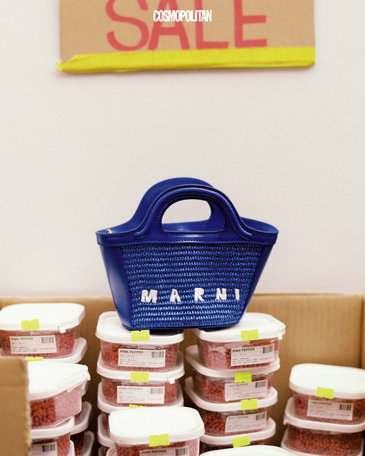 스트로 백 가격미정 Marni.