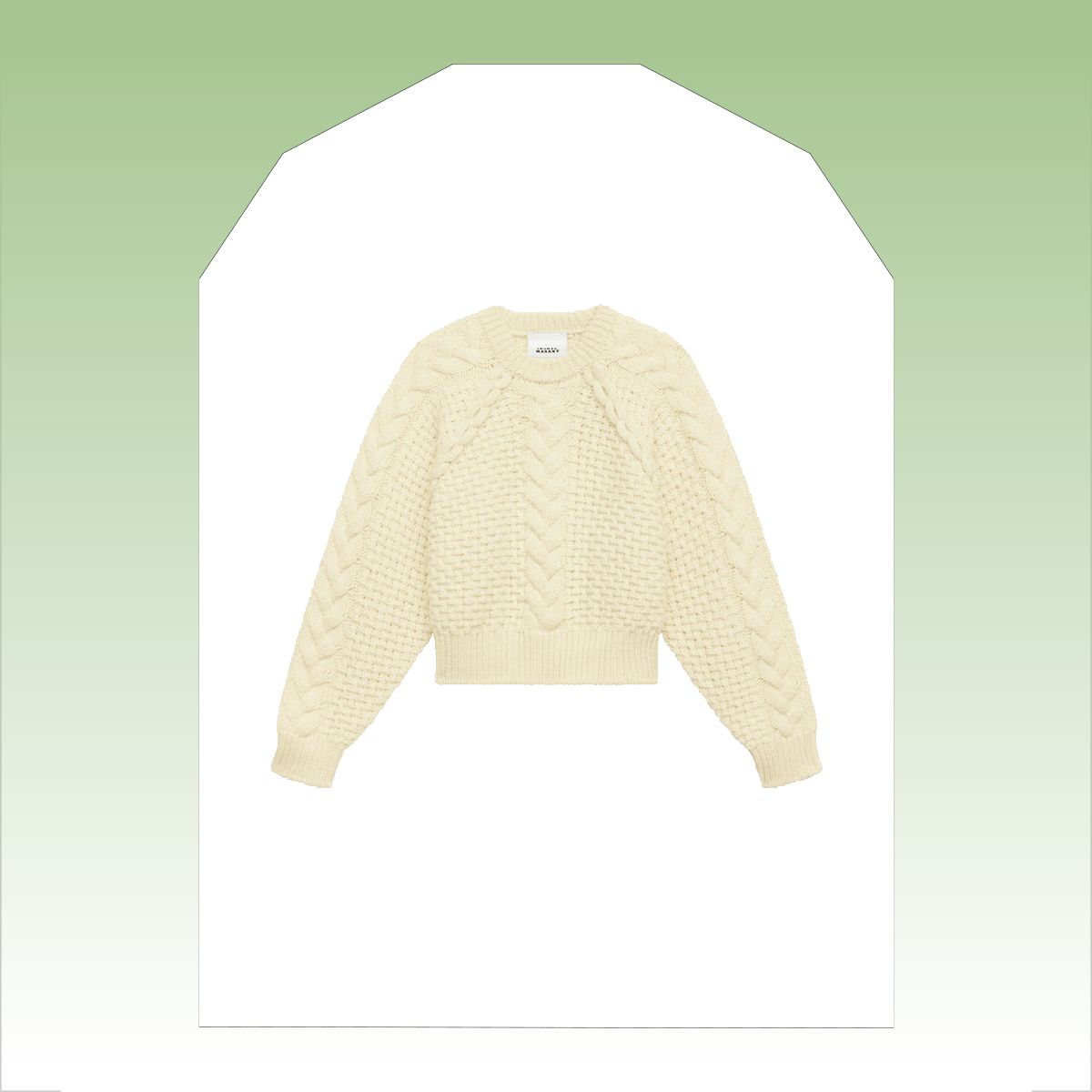 케이블 니트 스웨터 1백만원대 Isabel Marant.