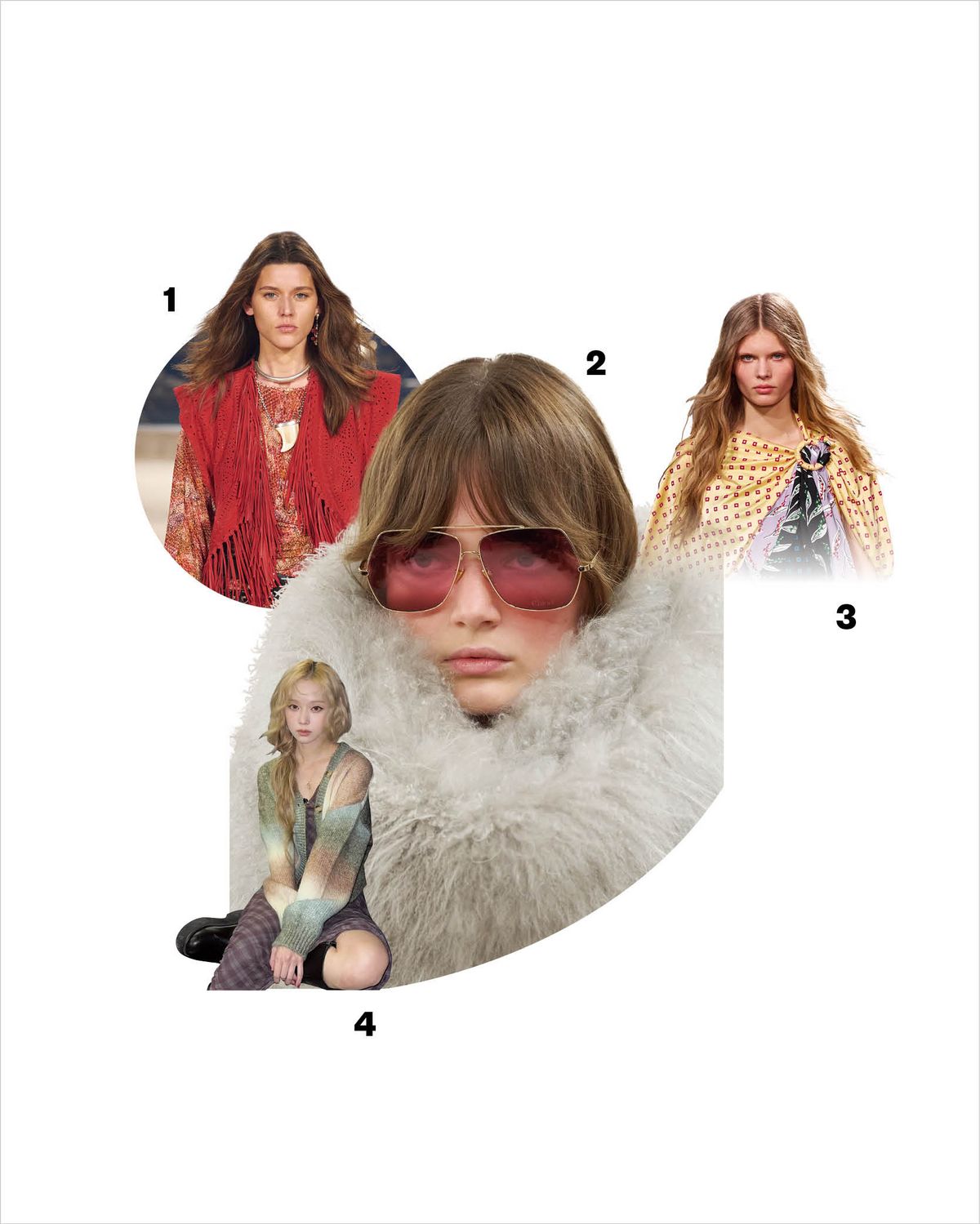 1 ISABEL MARANT 2 CHLOÉ 3 rabanne 4 @imwinter