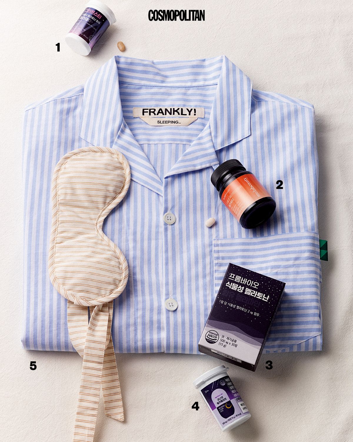 5 파자마 9만4천원 Frankly. 안대 에디터 소장품.