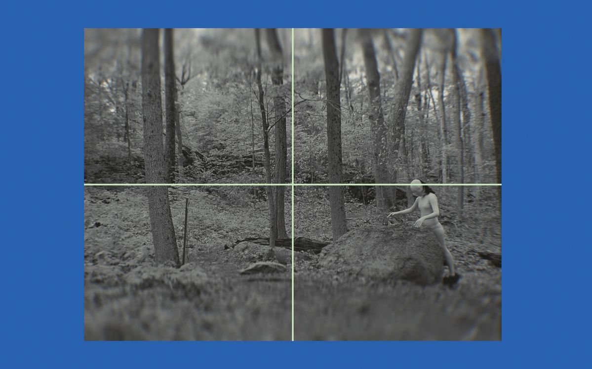 IM Youngzoo, Calming Signal, 2023/2025, Three-channel video installation. Concept image.