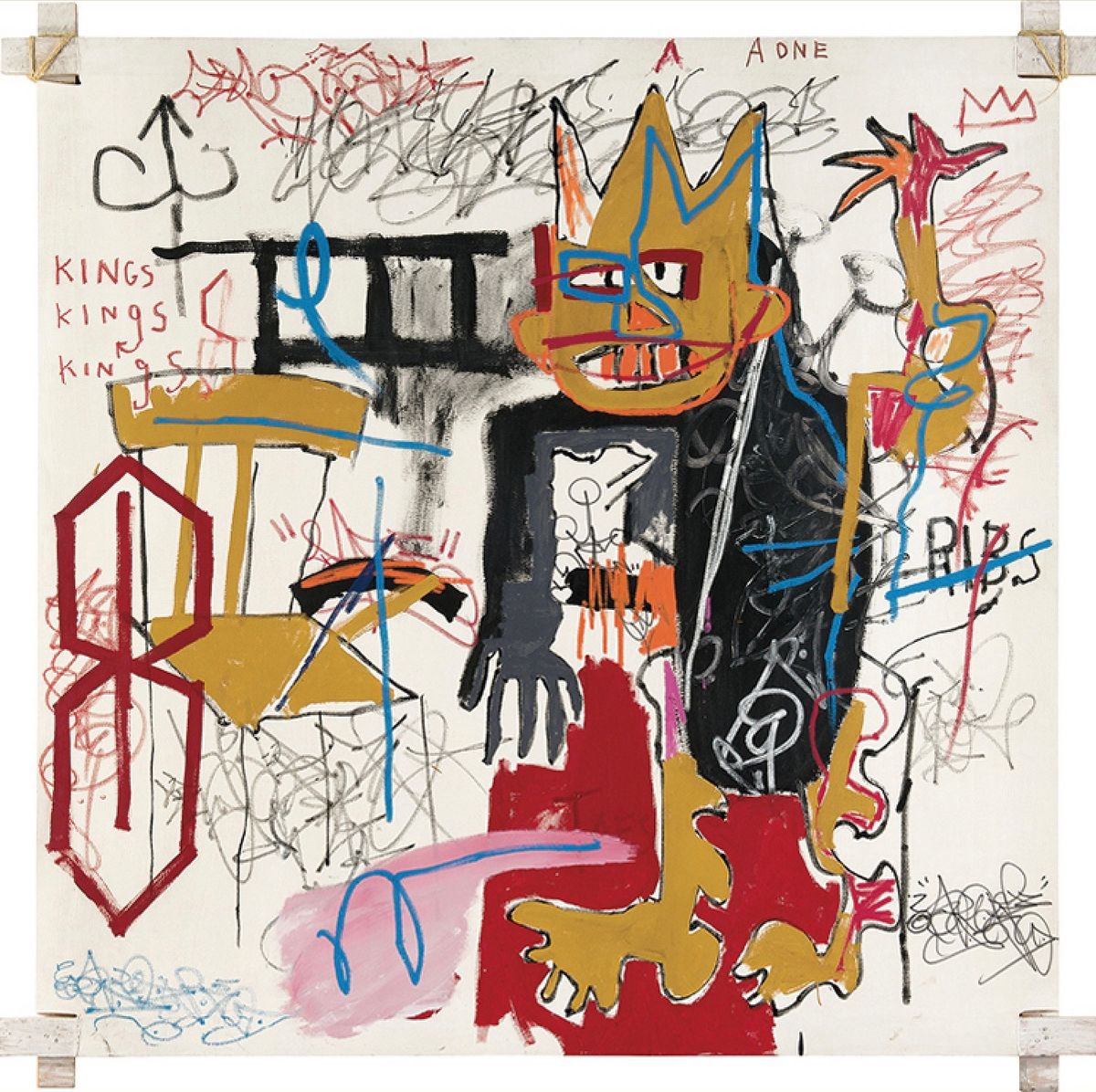 장 미셸 바스키아 ‘Portrait of A-One A.K.A. King’, 1982. | 사진 출처 DDP