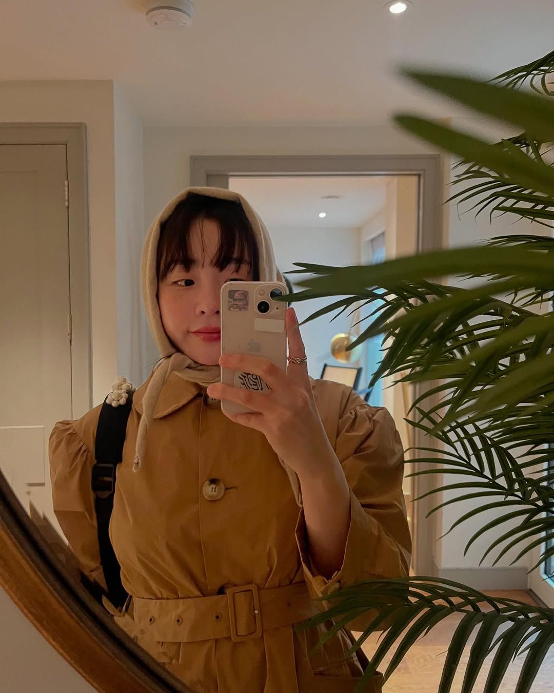 김민하 가을 패션 @minhakim__