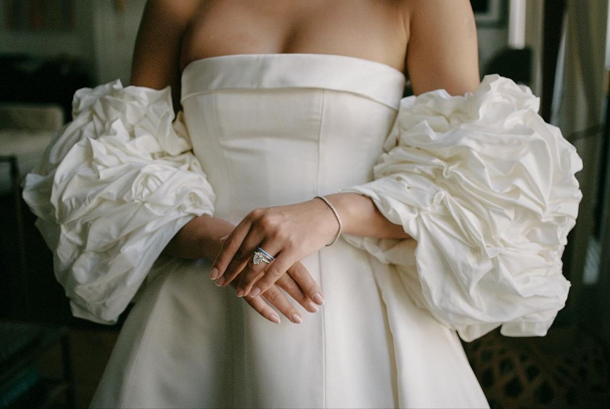 다혜 드 지방시와 션 태핀 드 지방시의 결혼식. 인스타그램 @heydahye