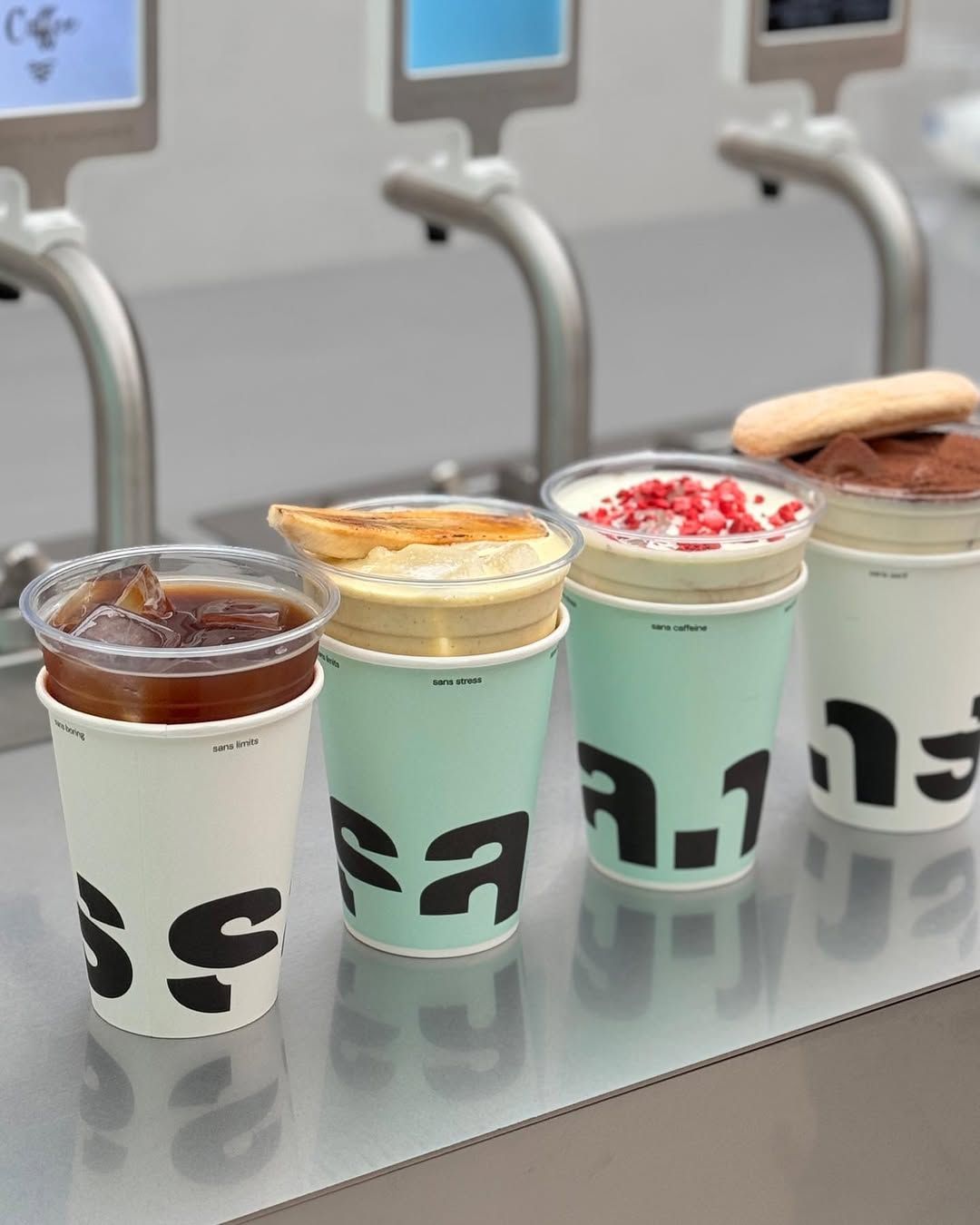 카페인 없는 대체커피 '산스' | 인스타그램 @sans.foundry