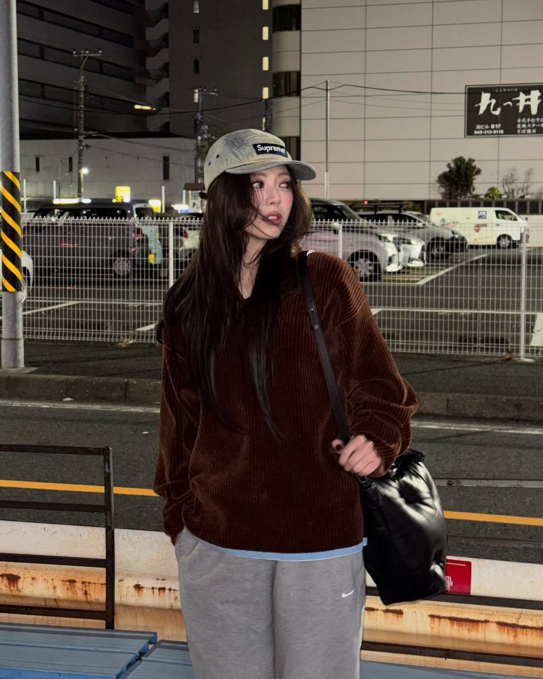 있지 유나 가을 브라운 컬러 패션 | @igotyuandme