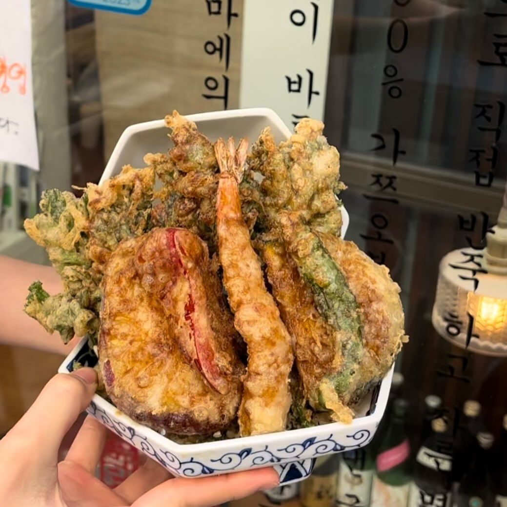 소바마에에서는 텐동도 맛볼 수 있다. 인스타그램 @soba_mae