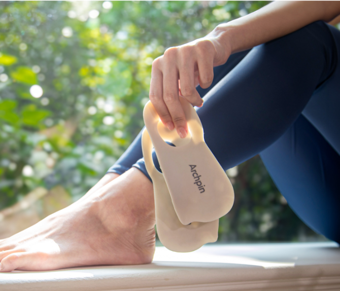 자세 교정 도구 '아치핀' | 출처 아치핀 홈페이지