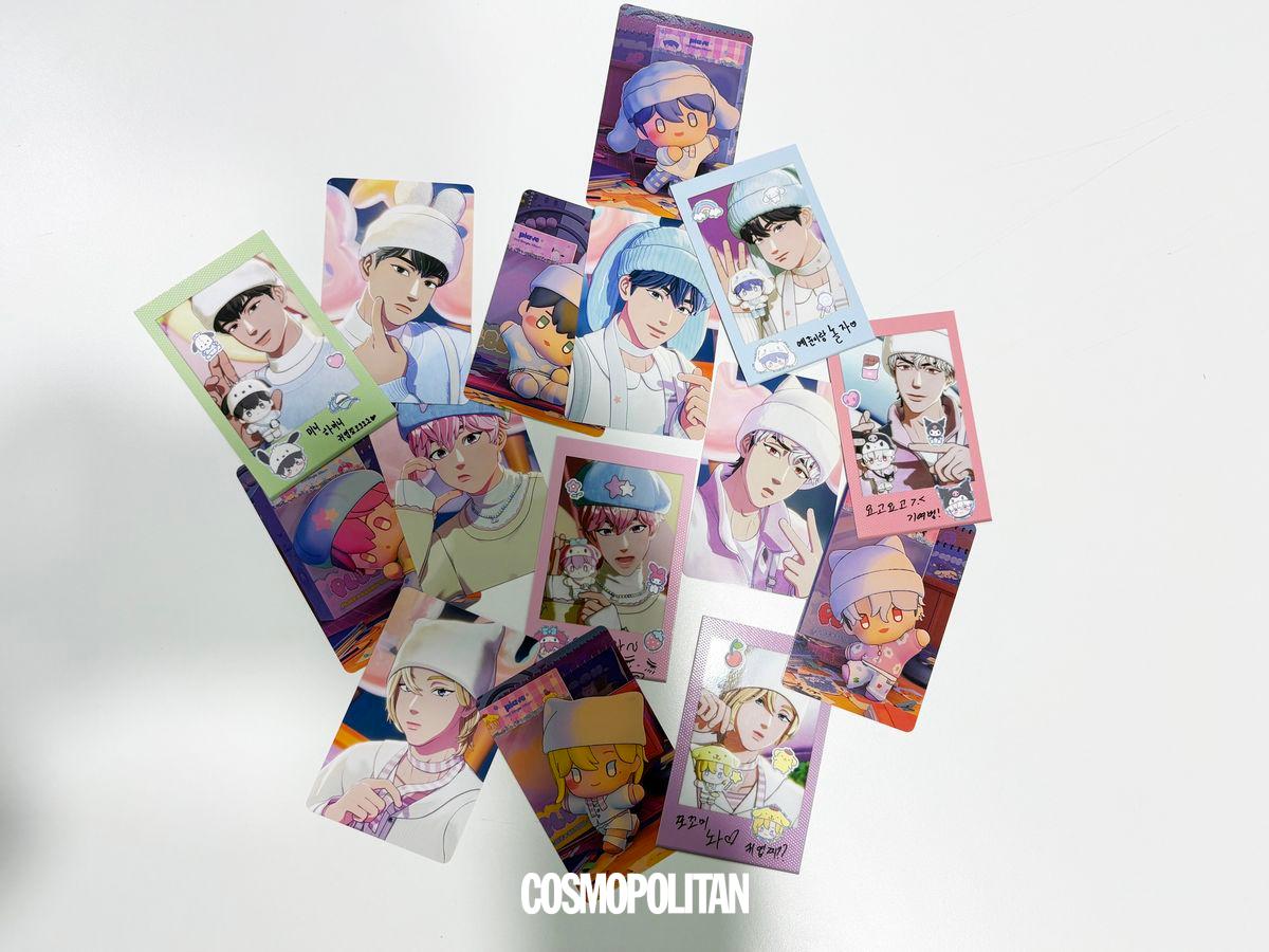 산리오캐릭터즈와 협업한 플레이브 플뿌우 앨범 언박싱. 코스모폴리탄