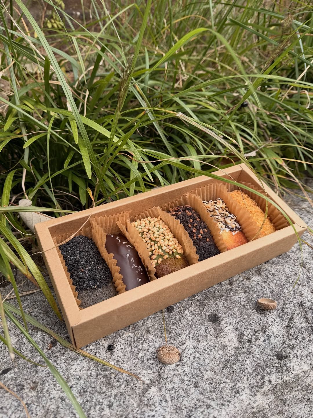 쌀로 만든 피낭시에. 인스타그램 순라정미소 @sullajungmiso