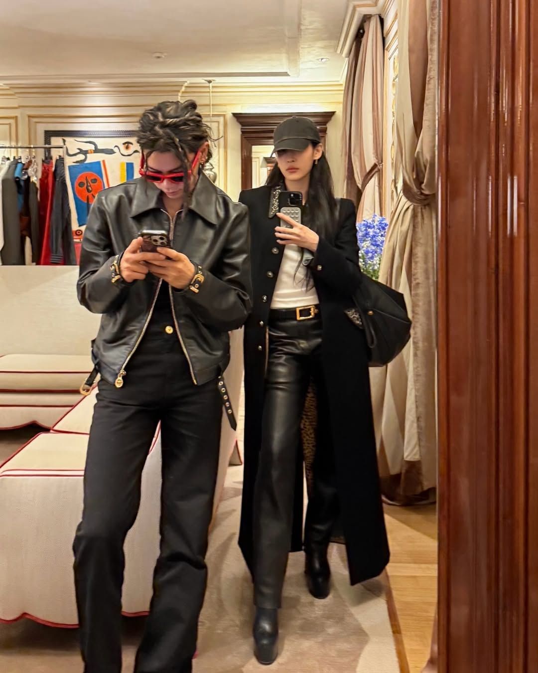 올데이 프로젝트 애니 '맥시 롱코트' | 인스타그램 @anniesymoon