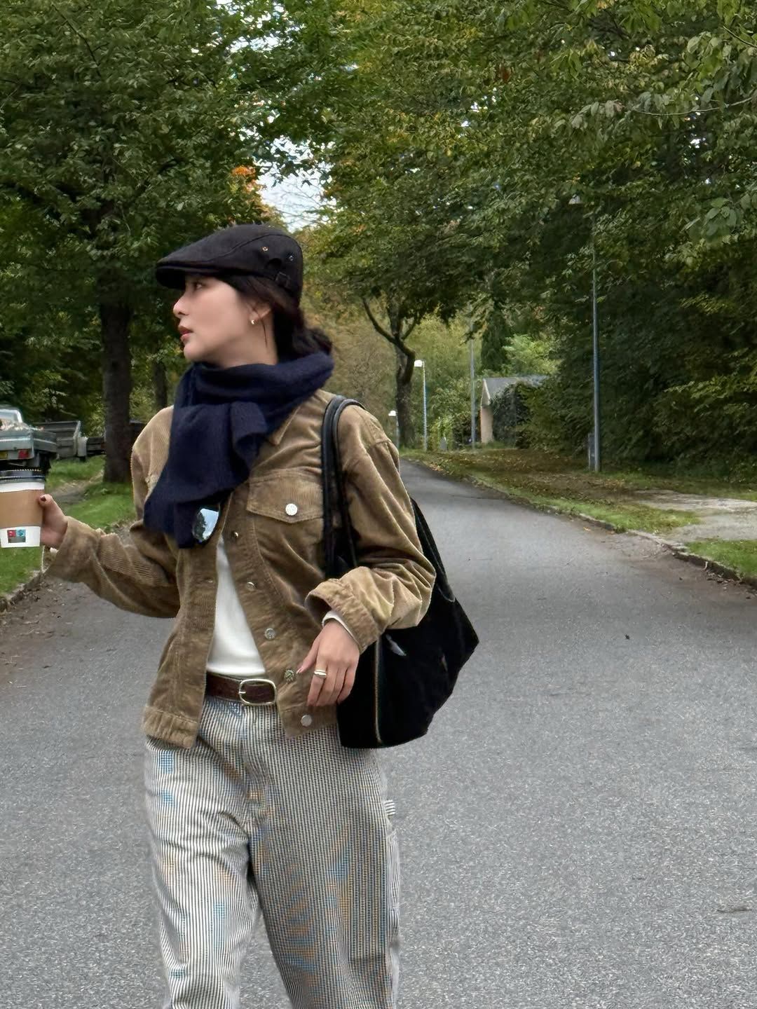 슬기 코듀로이 패션 | 인스타그램 @hi_sseulgi 