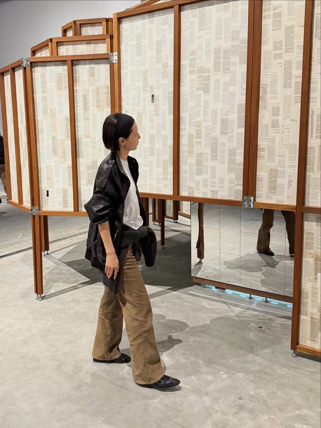 김나영 코듀로이 패션 | 인스타그램 @nayoungkeem 