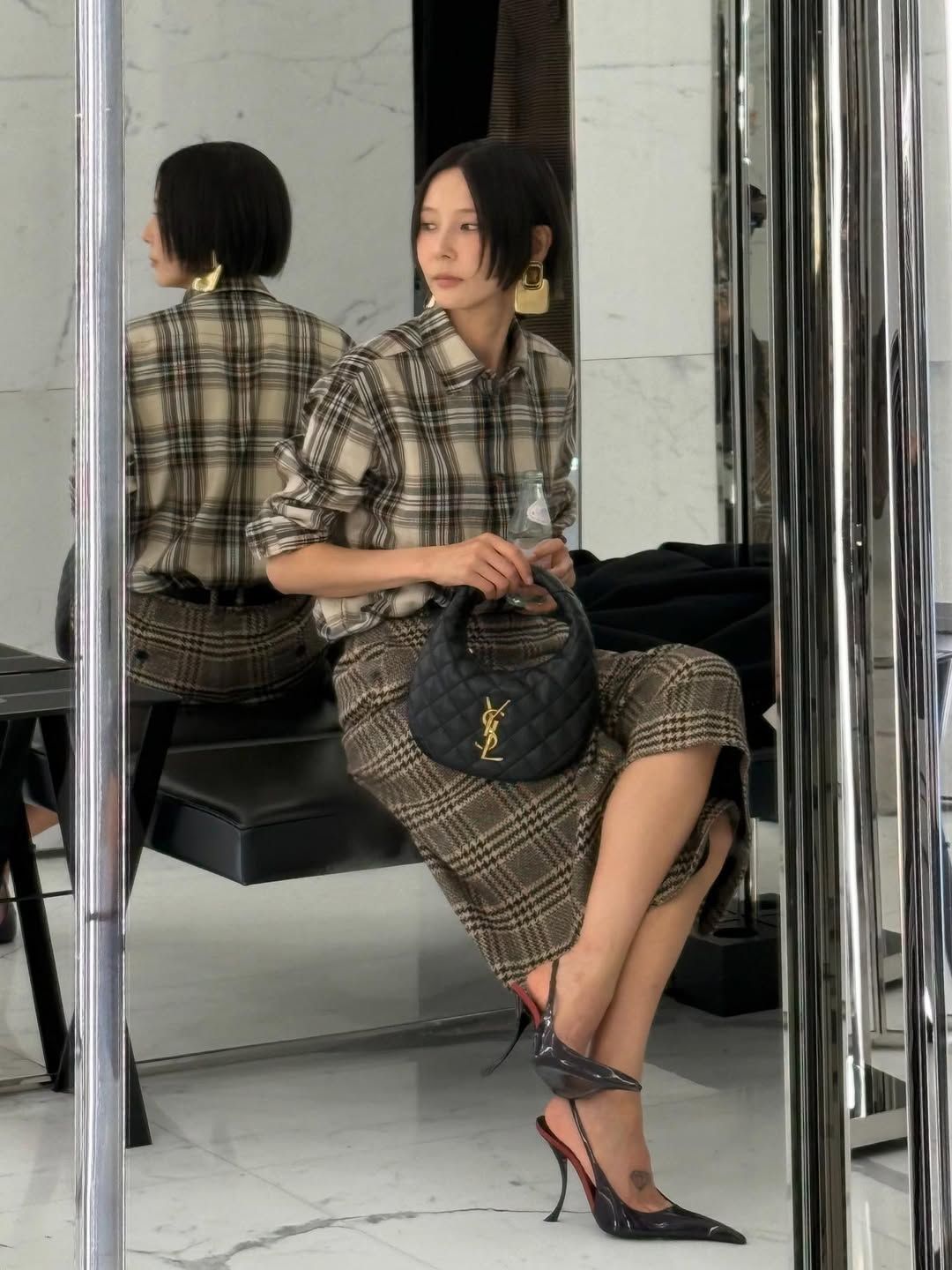 김나영 스커트 패션 | 인스타그램 @nayoungkeem 