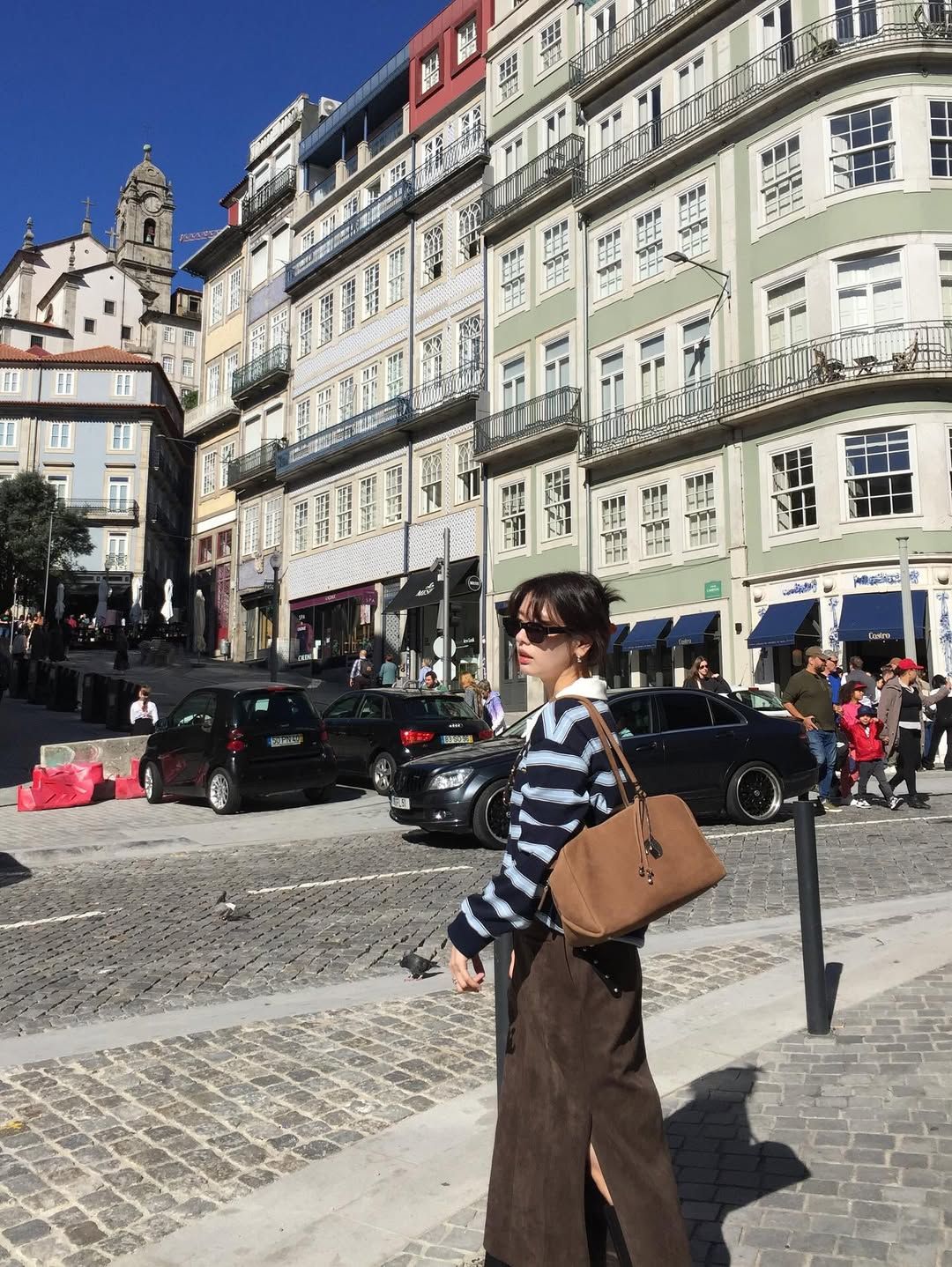 정소민 스커트 패션 | 인스타그램 @somin_jj