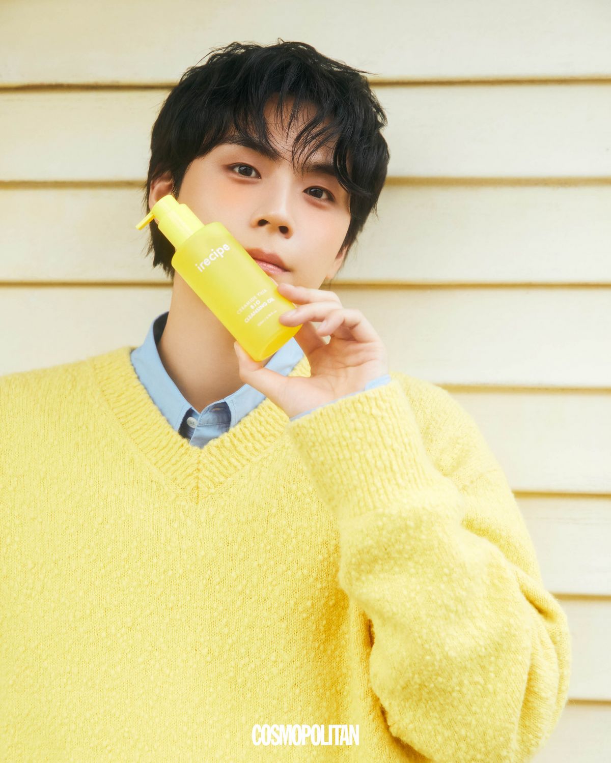 니트 톱 Stu Office. 셔츠 스타일리스트 소장품.