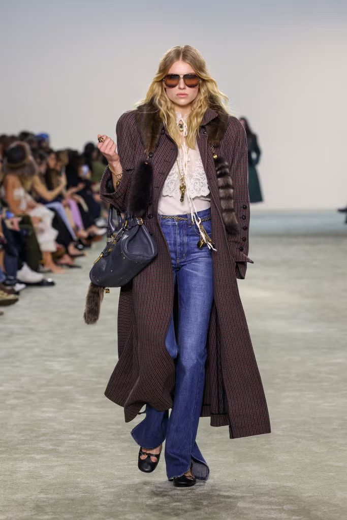 Chloé Autumn/Winter 2025 | Peter White//Getty Images 
