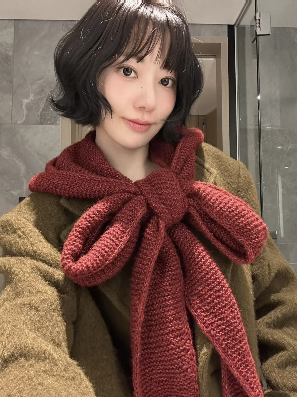 르세라핌 사쿠라 뜨개질 | 인스타그램 @39saku_chan