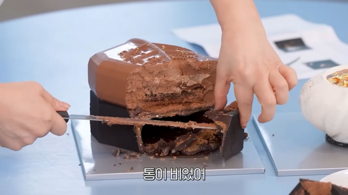 포시즌스 호텔 서울 케이크 | 유튜브 <안녕하세요 최화정이에요>