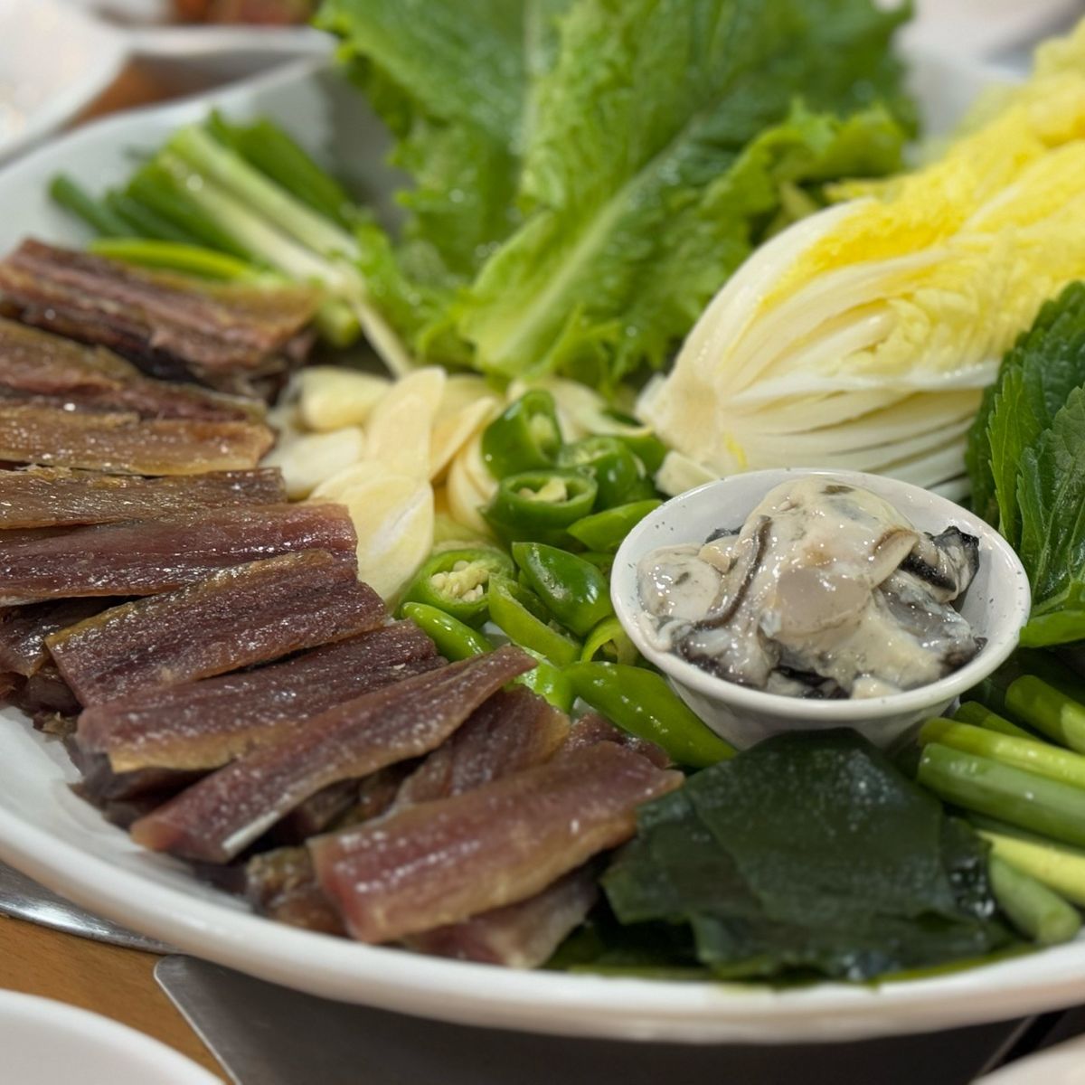 해물명가 구룡포의 과메기. 네이버지도 해물명가 구룡포 업체 등록 사진