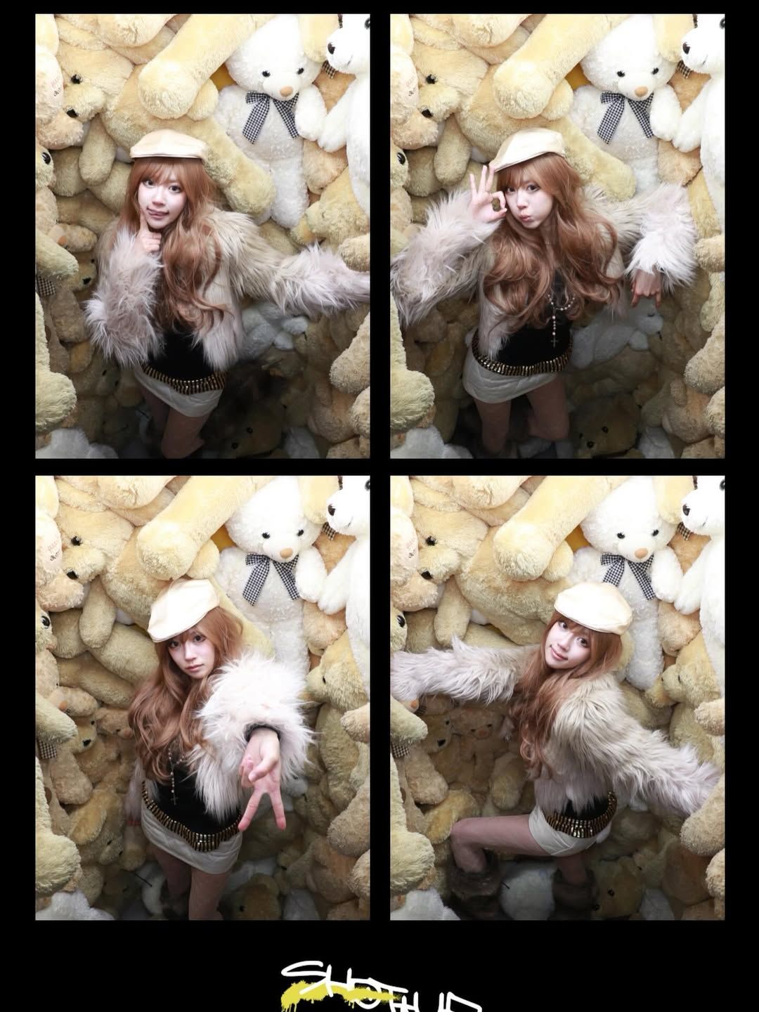 러블리즈 미주, 갸루 스타일링| 인스타그램 @queen.chu_s