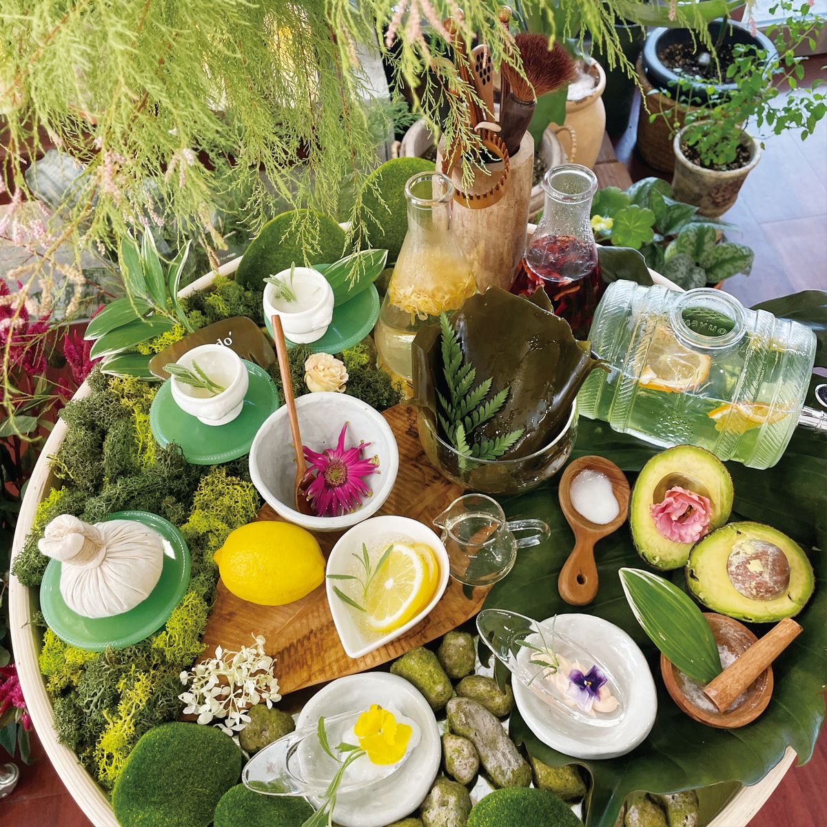 한국식 웰니스의 첫 글로벌 성지인 박설혜 대표의 휘게 스파 제다 지점. 5개 스파 룸은 각각 서울, 부산, 인천, 제주, 대구로 한국의 도시 이름을 붙였다. 중동 고객들에게 ‘가장 한국적인 정서 치유 공간’으로 자리 잡았다. 