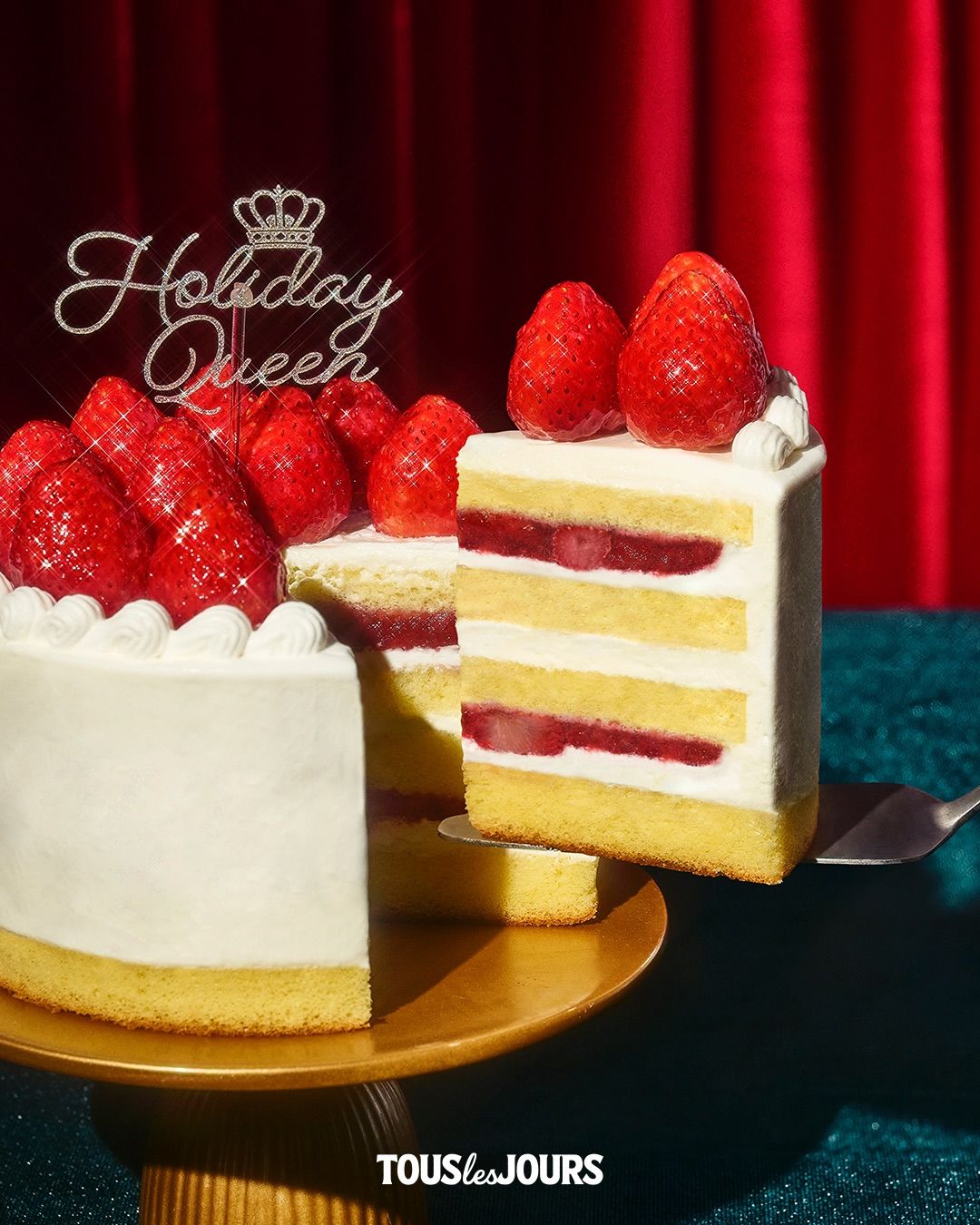 뚜레쥬르 스트로베리 퀸. 인스타그램 @touslesjours_kr
