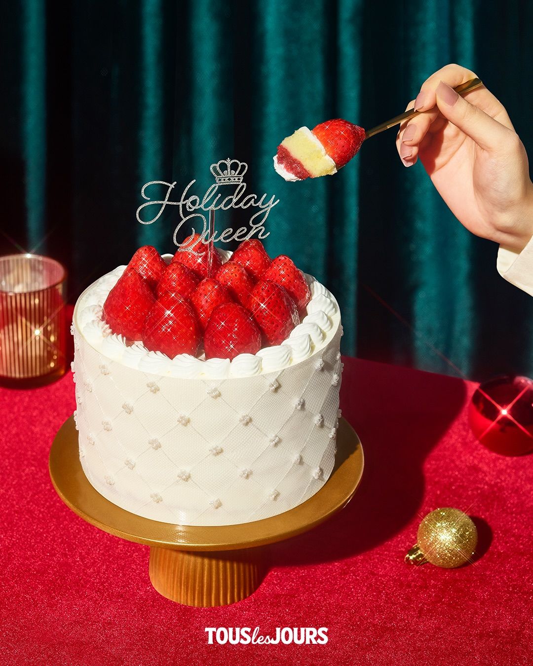뚜레쥬르 스트로베리 퀸. 인스타그램 @touslesjours_kr
