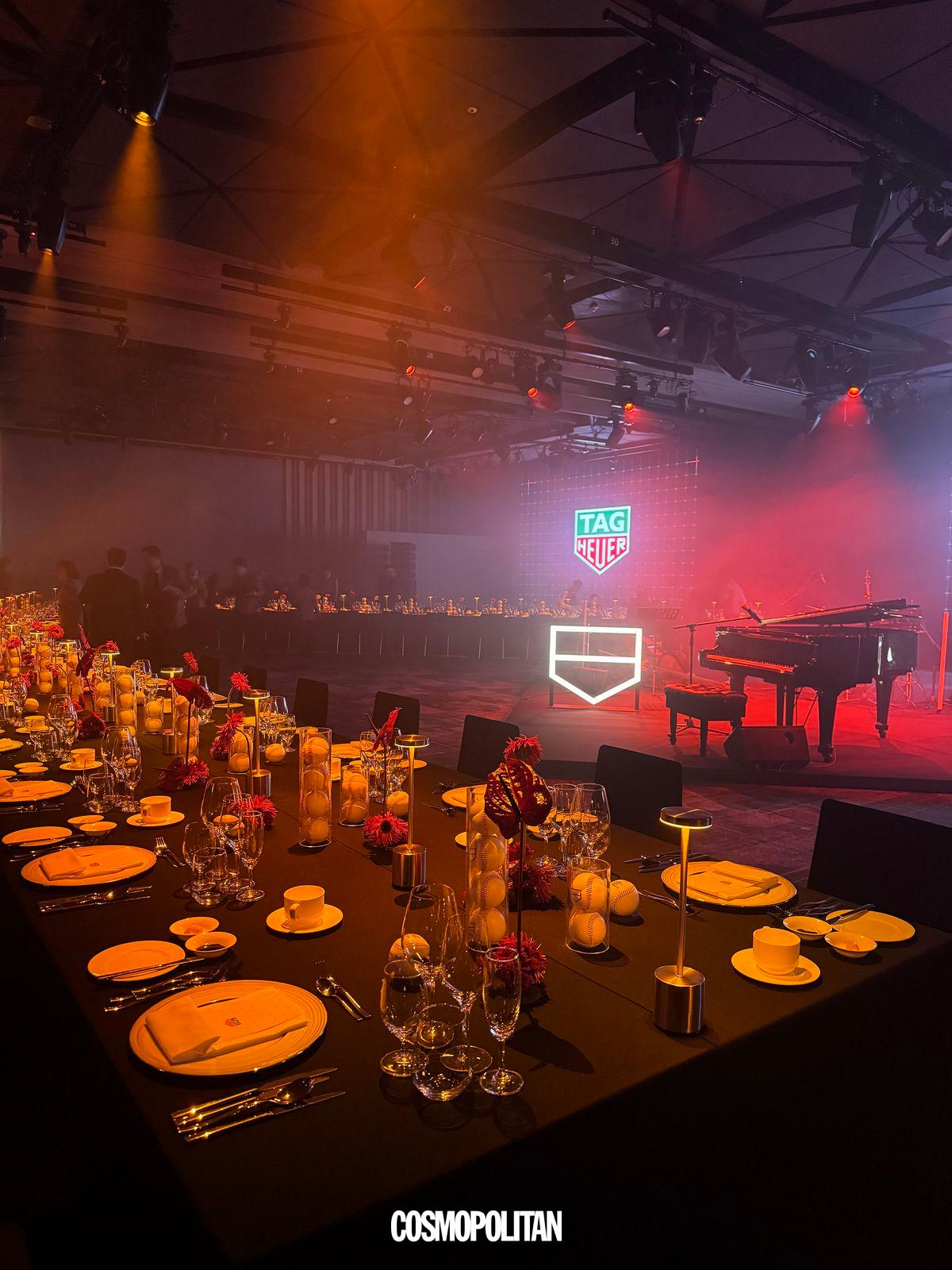 태그호이어 디너 파티 현장