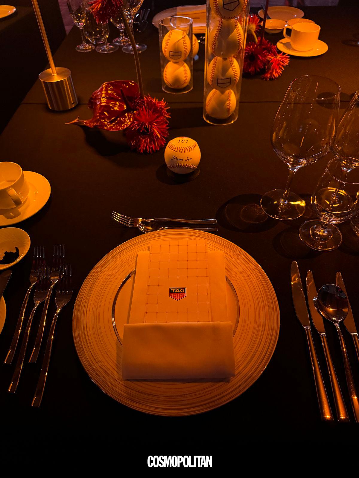 태그호이어 디너 파티 현장