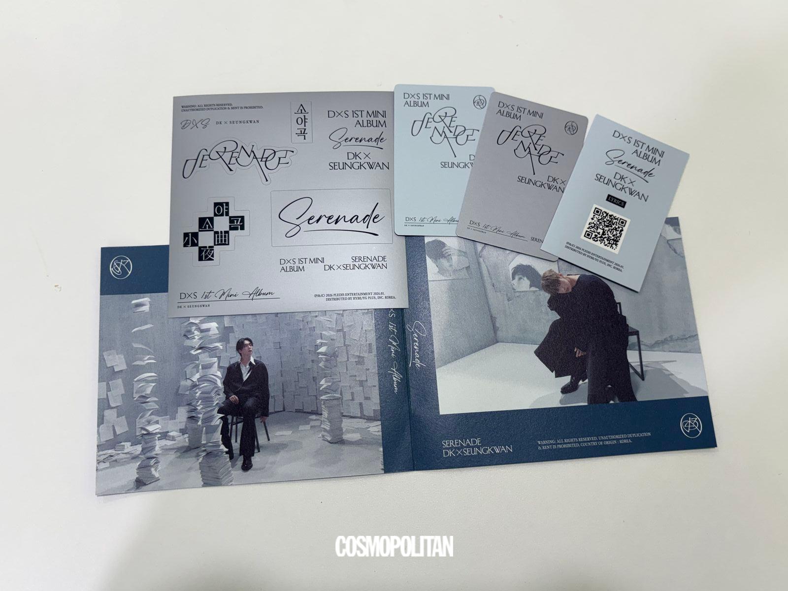 도겸x승관 앨범깡. 사진 코스모폴리탄