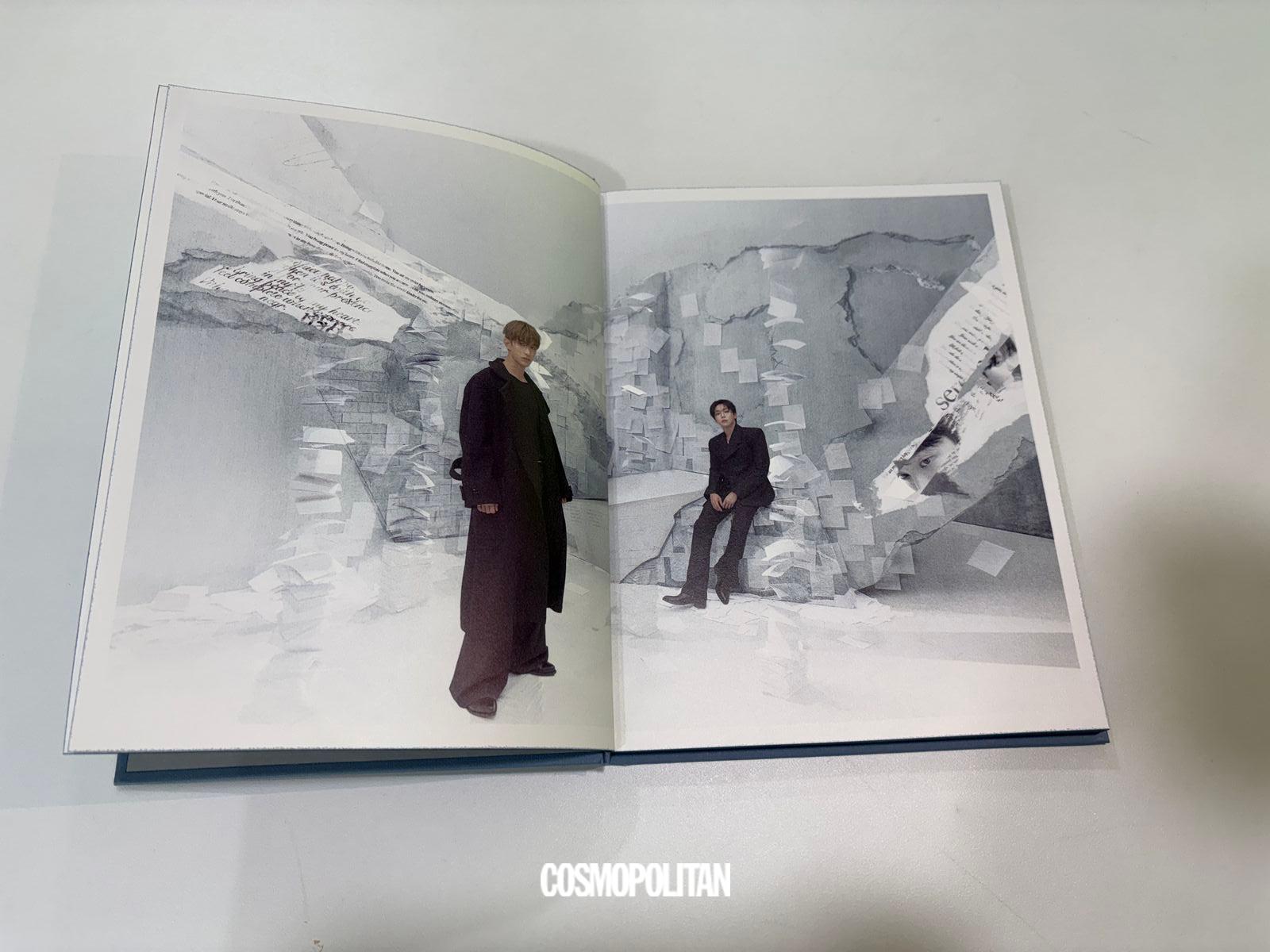 도겸x승관 앨범깡. 사진 코스모폴리탄