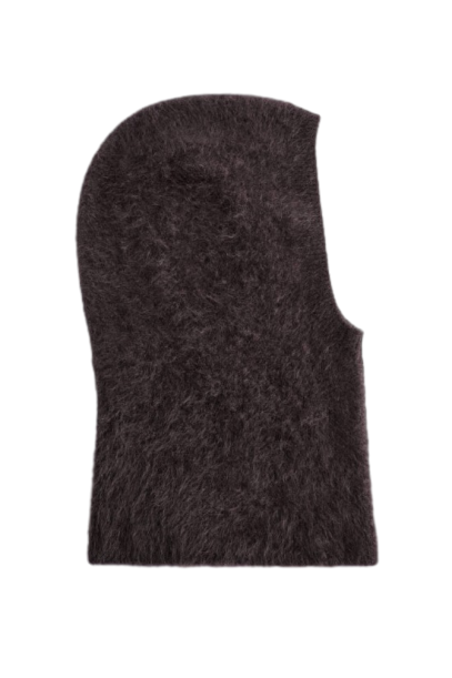 브러쉬드 캐시미어 후드