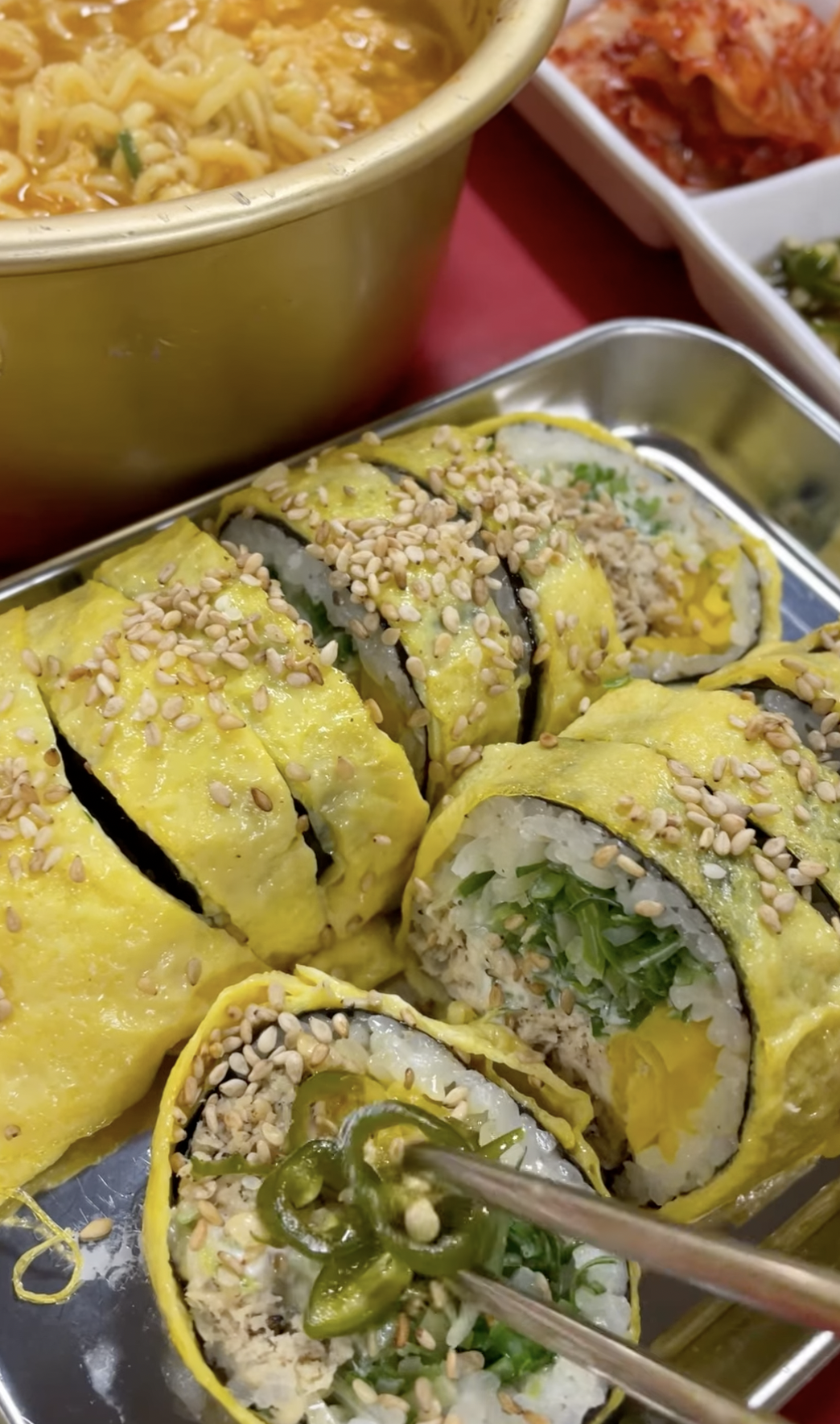 인스타그램 @padak_gimbap