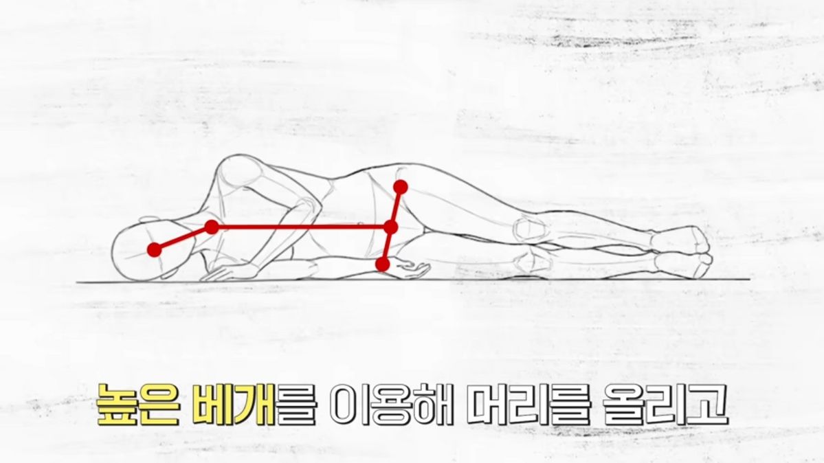 한혜진 거북목 교정 | 출처 유튜브 <한혜진>