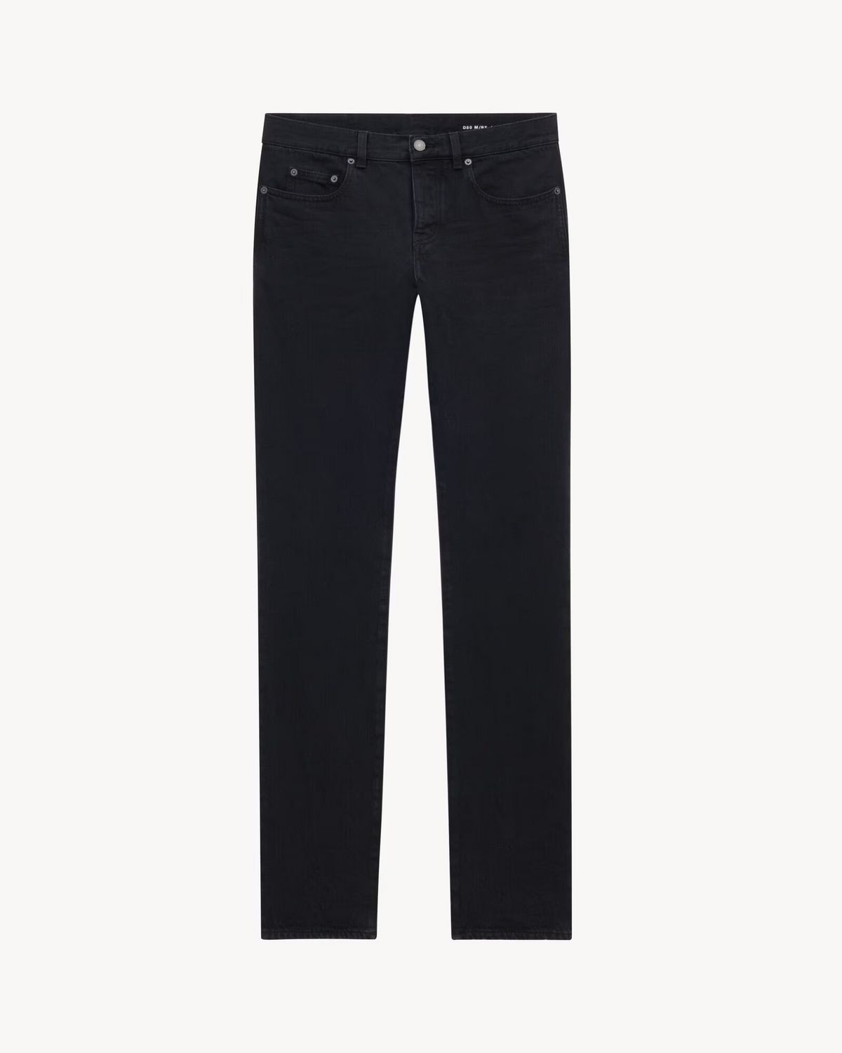Slim Jeans in Carbon Black Denim