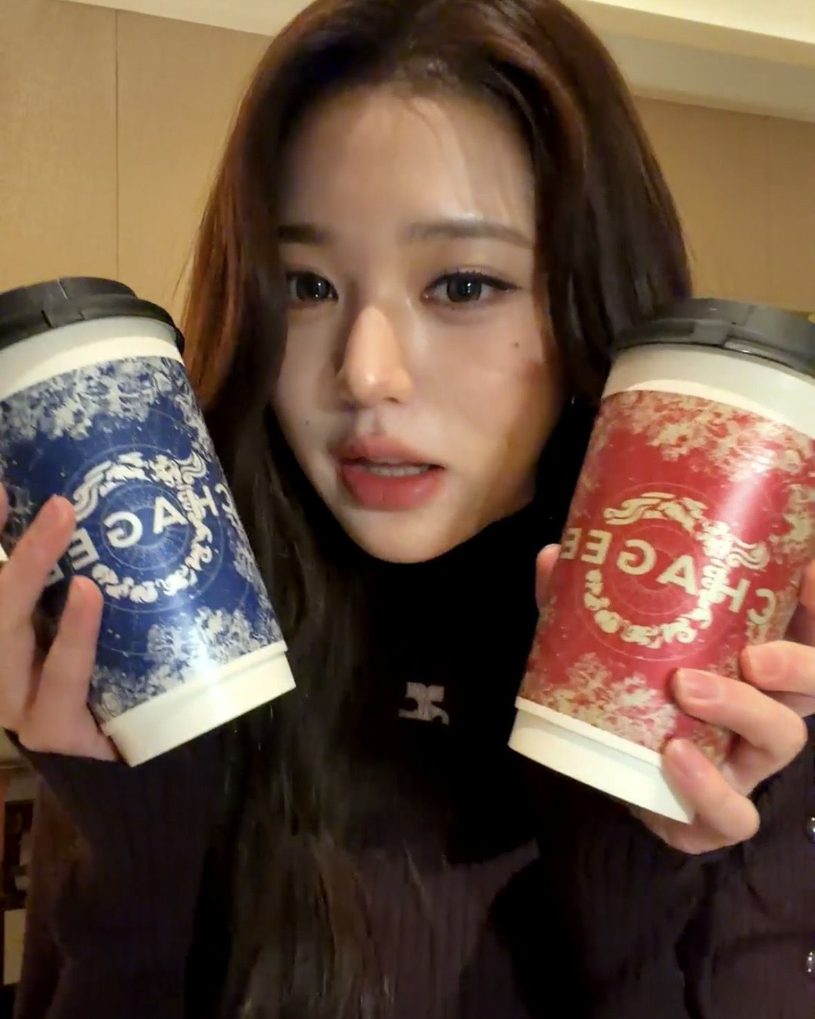 아이브 장원영 | 출처 베리즈 어플 라이브 방송 캡처