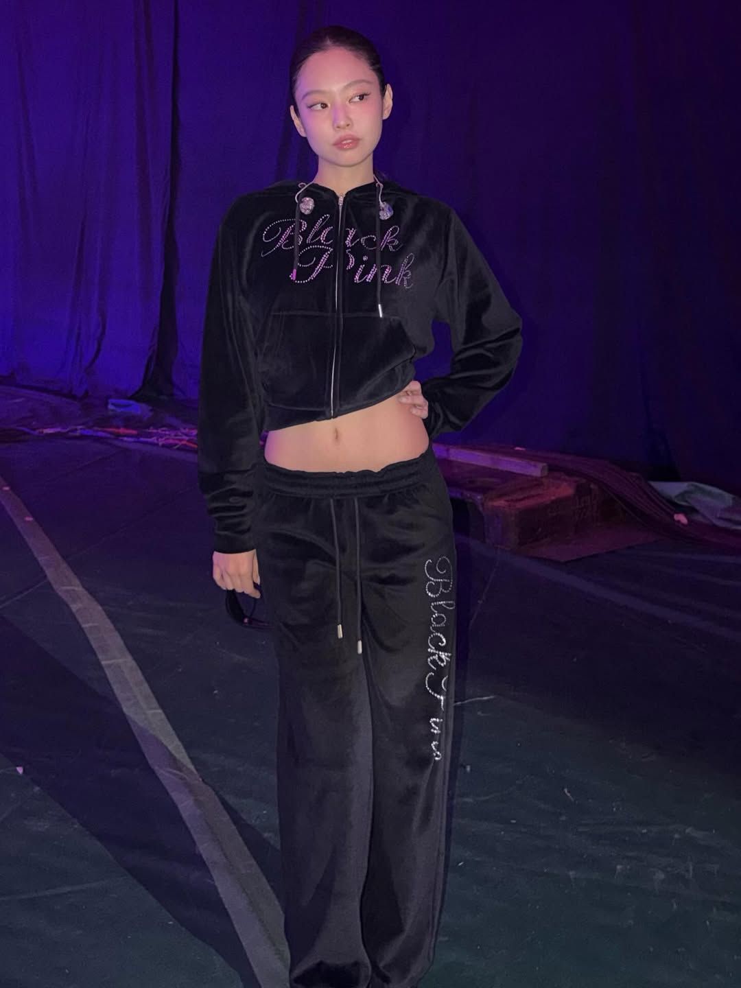 제니 꾸안꾸 추리닝 패션 | 인스타그램 @jennierubyjane