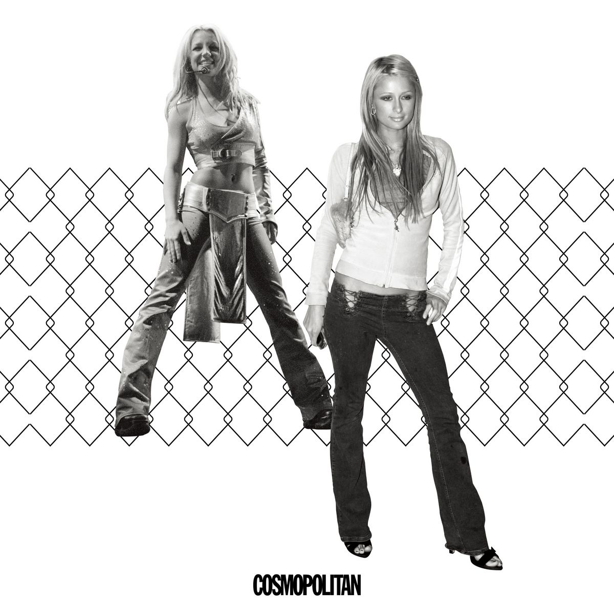 2000’s 팝 컬처를 이끈 브리트니 스피어스, 패리스 힐튼 등 핫 셀렙의 등장으로 급부상한 로라이즈 벨보텀 팬츠.