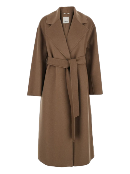 벨트 버진 울 코트