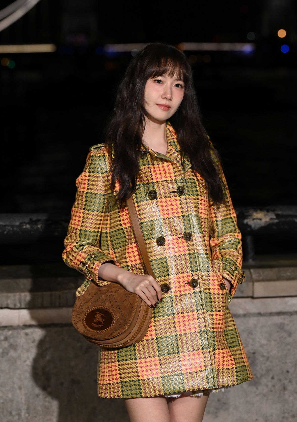 버버리 쇼에 참석한 윤아. 사진 게티 이미지.