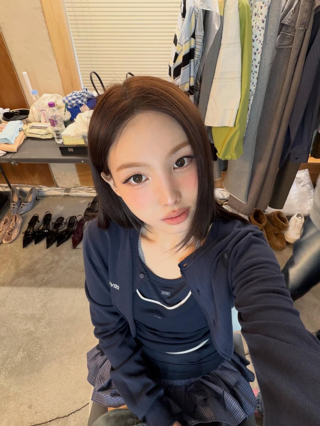 나연 티어드 스커트 | 인스타그램 @nayeonyny
