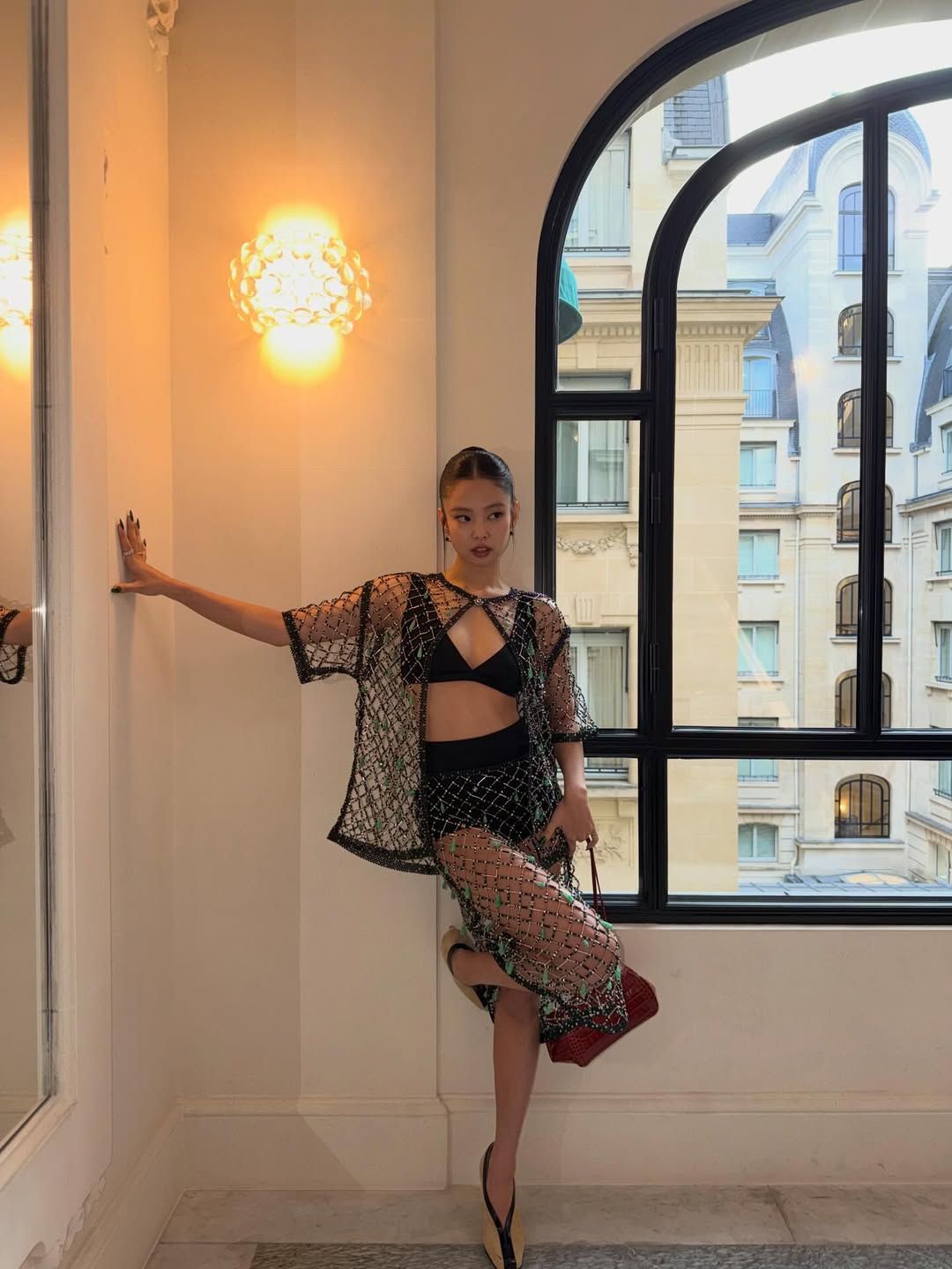 2026F/W 파리 패션위크 제니 | 인스타그램 @jennierubyjane