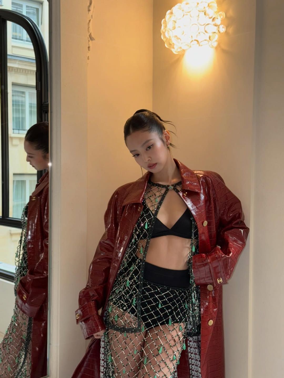 2026F/W 파리 패션위크 제니 | 인스타그램 @jennierubyjane