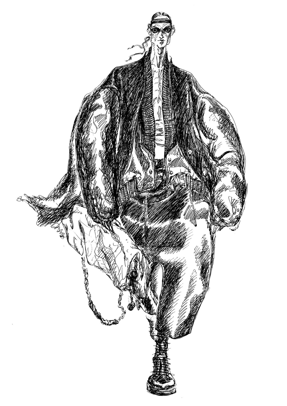 BTS 무대 의상, RM | 출처 브랜드 송지오 제공