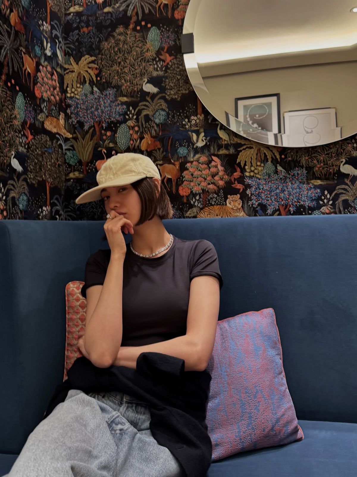 나나 단발 | 인스타그램 @jin_a_nana