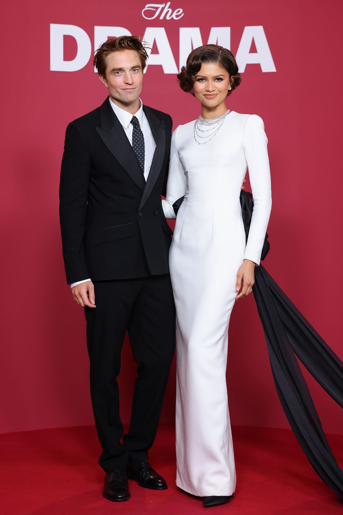 젠데이아와 로버트 패틴슨, A24의 영화 <더 드라마>시사회 | 출처 게티 이미지