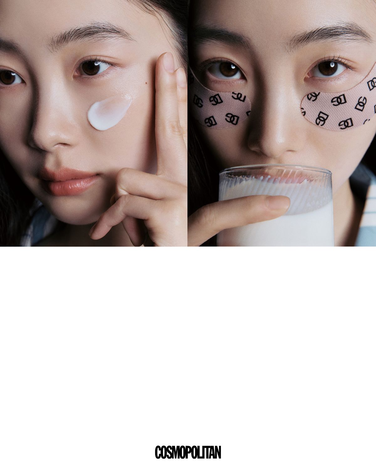 꿀에서 찾은 멜리포나 효소 성분과 식물성 탄력 강화 성분이 잃어버린 피부 활력을 되찾도록 도와주는 르 리프트 프로 크렘 볼륨 Chanel Beauty. 눈가 피부를 환하게 밝혀주는 커피 추출물과 아데노신이 함유된 노 퍼프 카페인 아이 패치 Dolce&Gabbana Beauty.